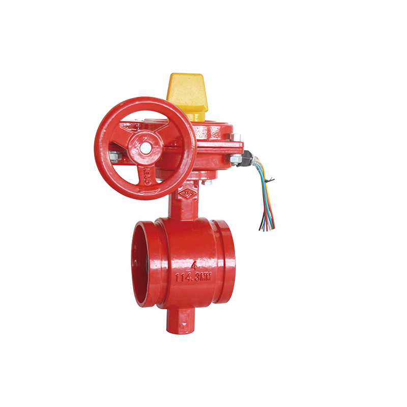 Grooved Butterfly Valve with Tamper Switch (XD381X)